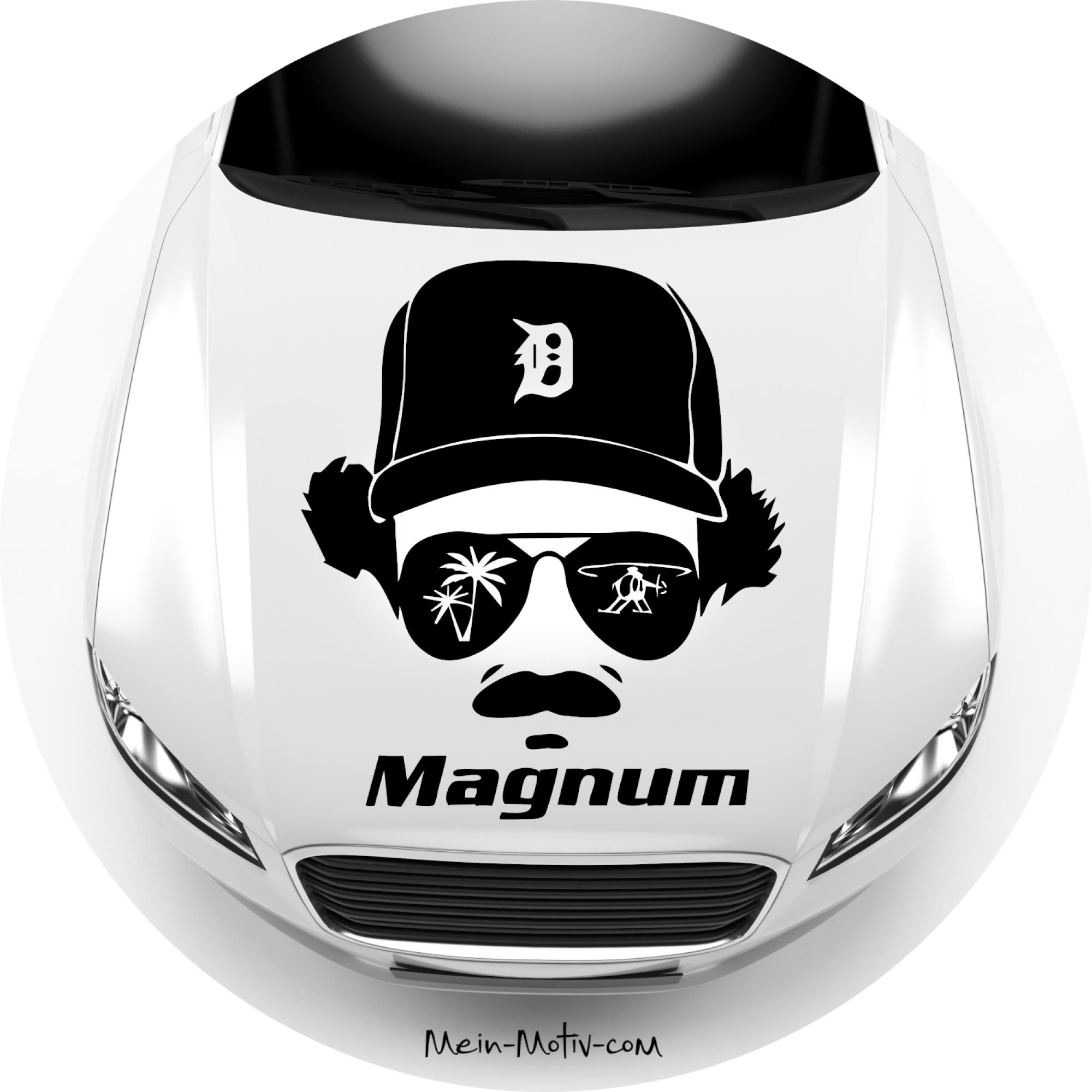 Aufkleber 46249 Magnum - Sonnenbrille Silhouette Aufkleber 46249 Magnum - Sonnenbrille Silhouette